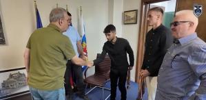 Sportivii de la CSM Constanța, felicitați de primarul Vergil Chițac