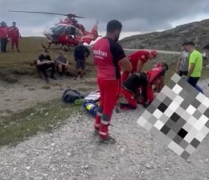 VIDEO Turist englez, decedat pe Platoul Bucegi în urma unui stop cardio-respirator