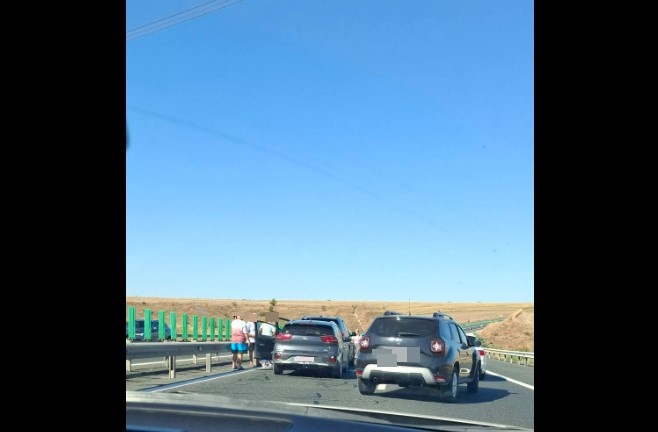Sursa foto: Facebook/  Infotrafic A2 și Constanța