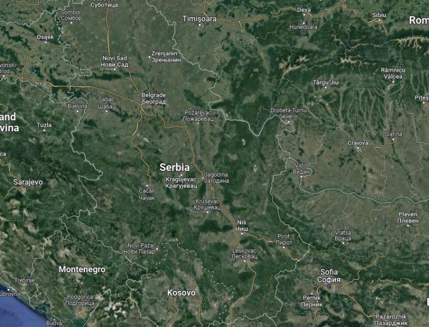 Serbia, Foto: Google Map
