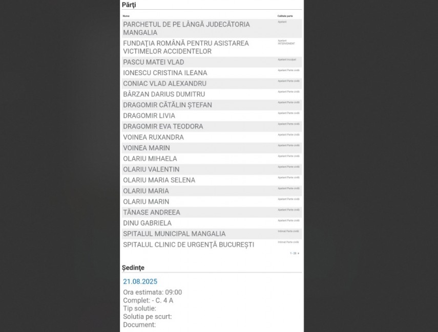 Portalul Instanțelor de Judecată