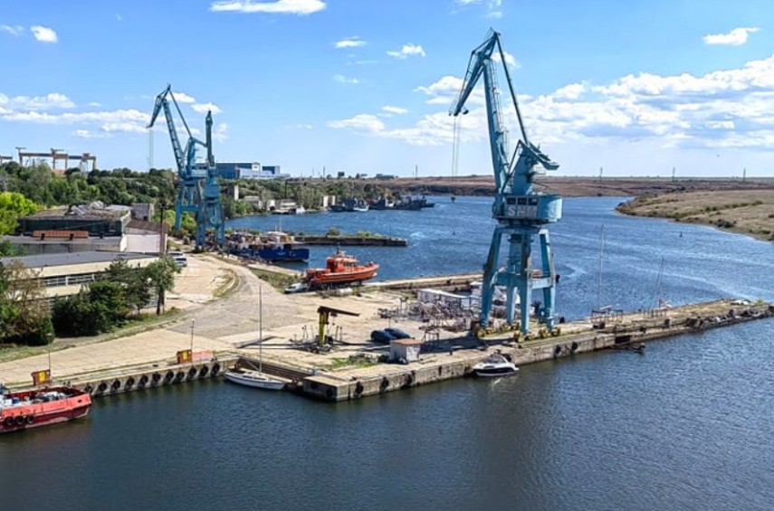 Foto cu rol ilustrativ, Sursa foto: Facebook: Șantierul Naval Mangalia