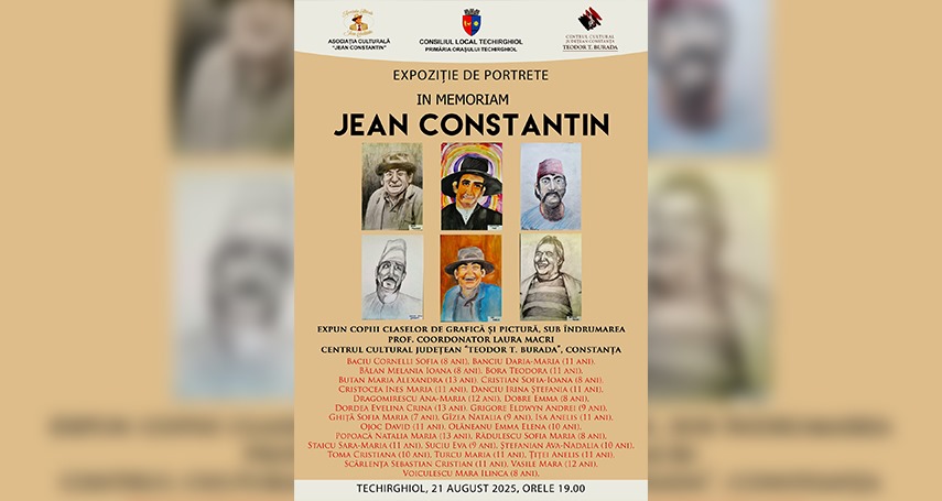Sursa foto: Facebook Centrul Cultural Județean Constanța „Teodor T. Burada”
