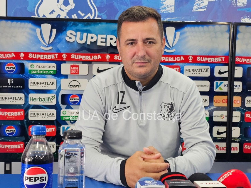Ianis Zicu, antrenor Farul Constanța: Foto: ZIUA de Constanța