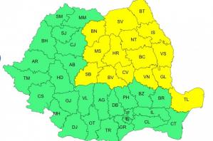 ANM   Cod galben de vânt în județul Tulcea!