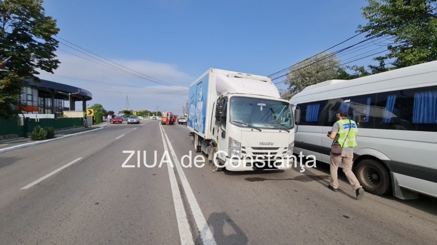 Foto de la locul accidentului - sursa: ZIUA de Constanța