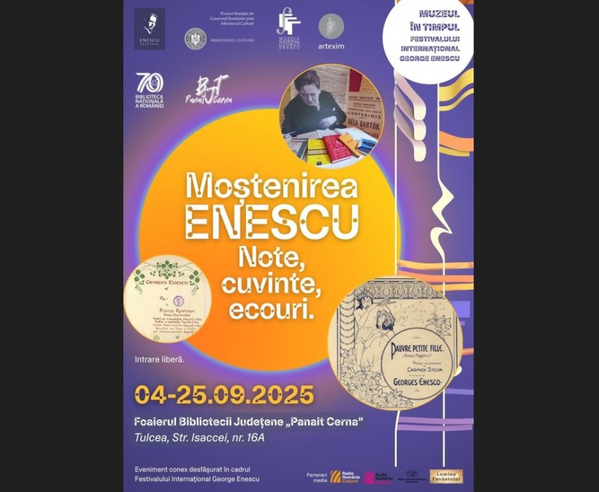 Sursa foto: Facebook Muzeul Național „George Enescu”