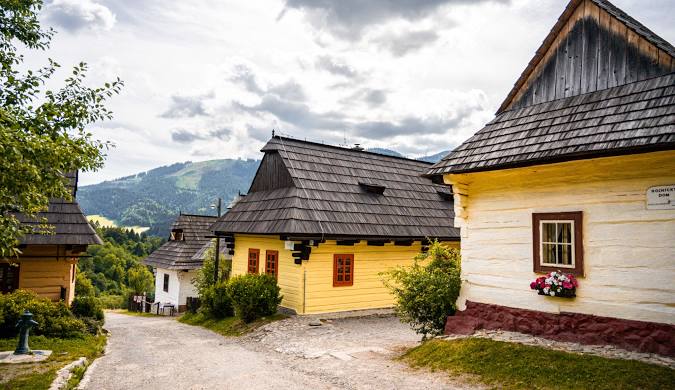 Vlkolínec, Slovacia. Foto - Wikipedia