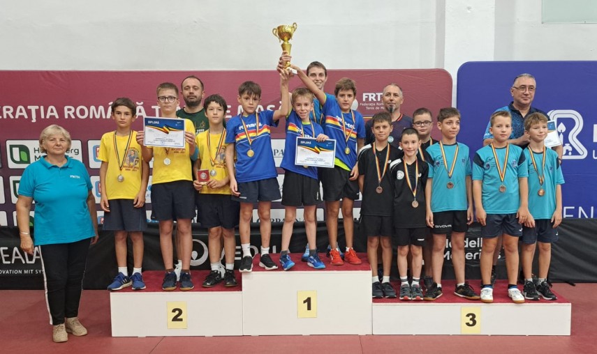 Sursa foto: Facebook (Federația Română de Tenis de Masă)