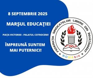 Protest de amploare a sindicatelor din învățământ în prima zi de școală