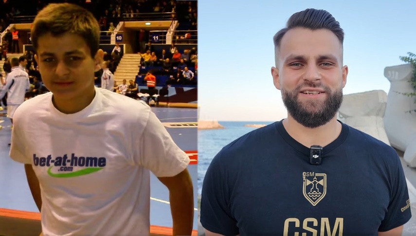 Alexandru Popa, punte peste ani. Sursa foto: capturi Facebook (CSM Constanța)