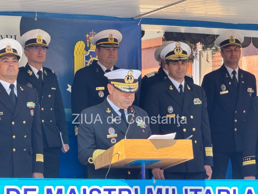 Contraamiralul Marcel Nicolae, locțiitorul șefului Statului Major al Forțelor Navale