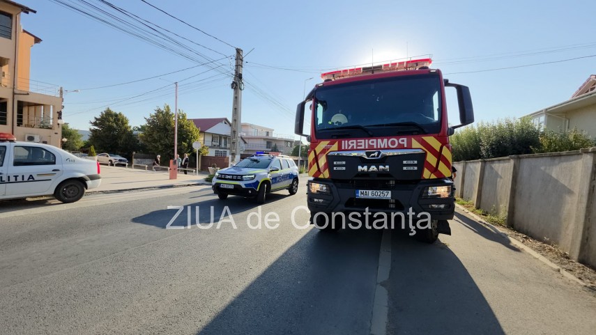 stiri constanta live update foto video accident rutier intre un microbuz si autoturism la iesire din