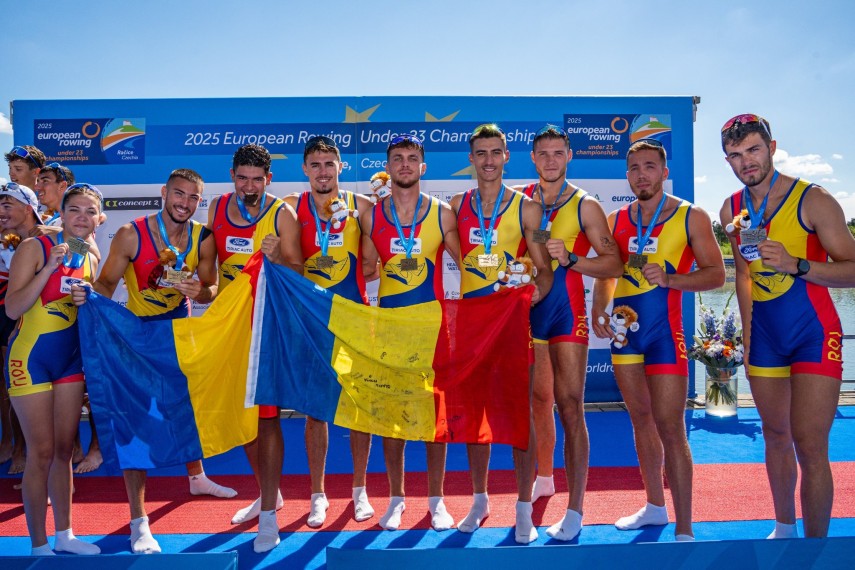 Sursa foto: Facebook (Federația Română de Canotaj)