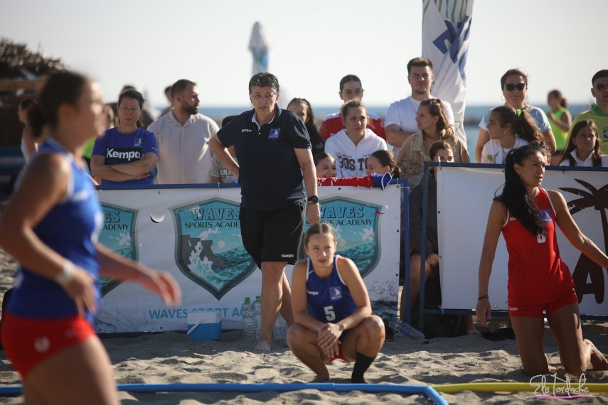 fetele de la csu neptun constanta din nou vicecampioane ale romaniei la beach handball izabela tilea