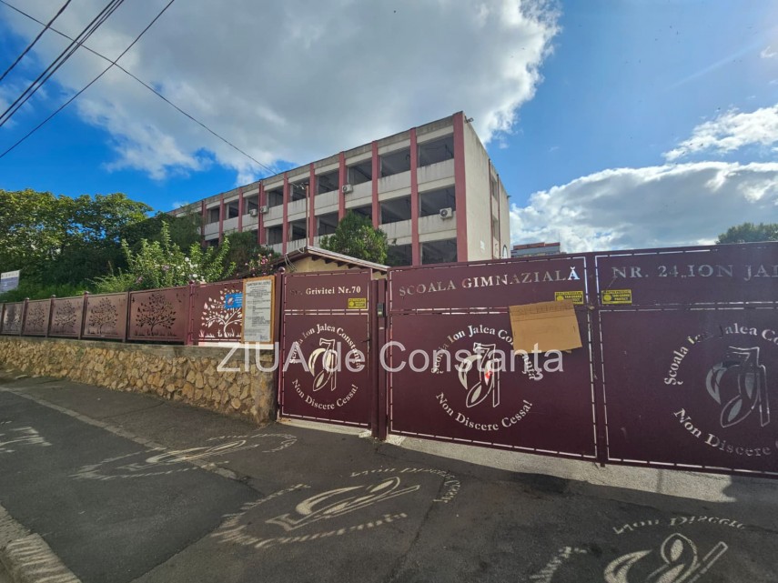 Școala Gimnazială nr. 24 „Ion Jalea”, Constanța, Sursa foto: ZIUA de Constanța