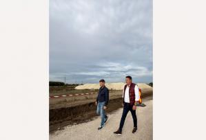 FOTO. Florin Mitroi anunță noi investiții în drumurile județene- „Fiecare drum modernizat înseamnă un pas înainte pentru dezvoltarea județului“ 