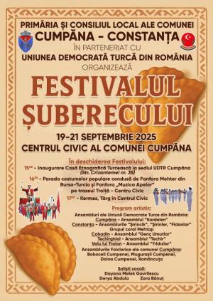  Festivalul Șuberecului, eveniment gastronomic și artistic organizat de Primăria Cumpăna, județul Constanța