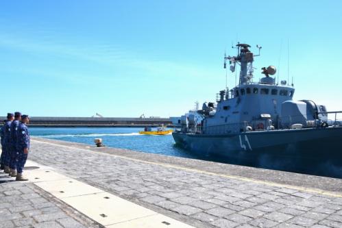 Forțele Navale Române Fregata „Regina Maria”,  în misiune NATO în Marea Mediterană