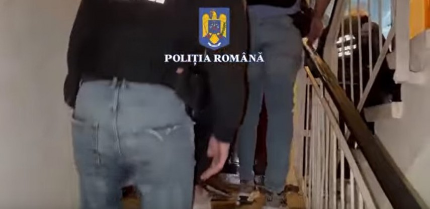 Sursa foto: Captură video/Poliția Română
