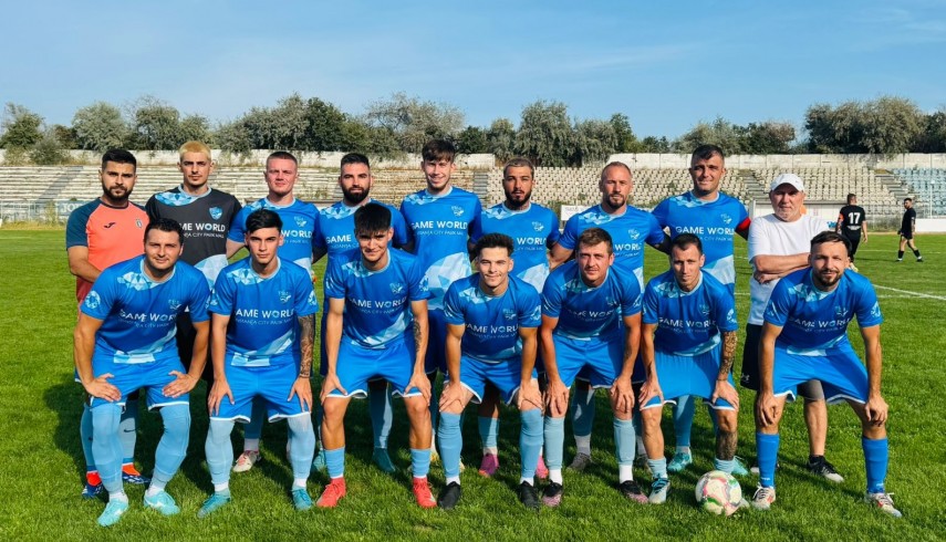 La seniori, liderul CS Năvodari e singura echipă cu punctaj maxim după cinci etape. Sursa foto: Facebook (Clubul Sportiv Năvodari)