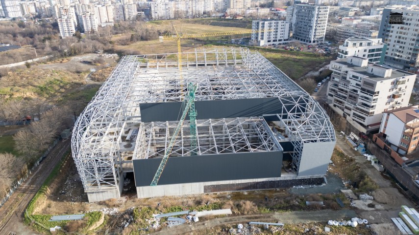 Sala Polivalentă Constanța 08.01.2025. Sursa foto: Facebook (Sala Polivalentă Constanța)