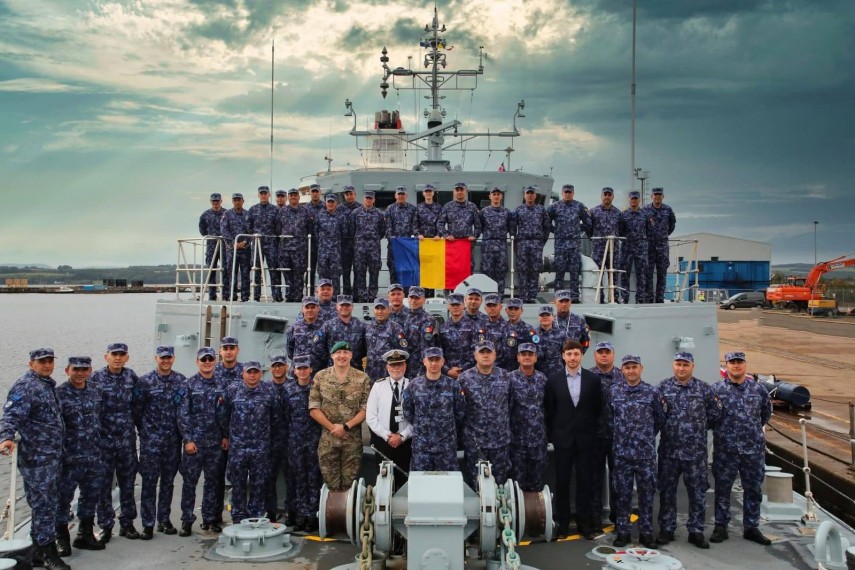 Sursă foto: Facebook/Forțele Navale Române