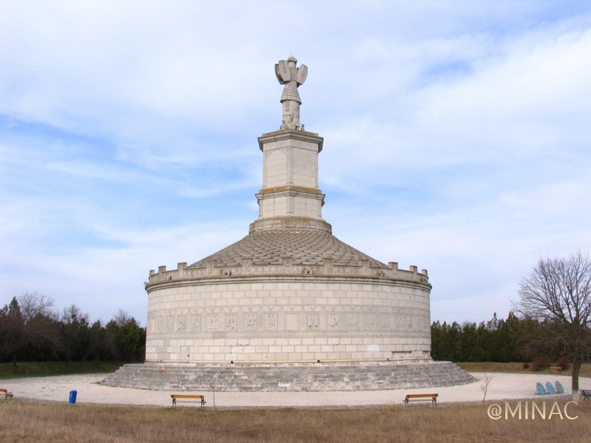 Monumentul Tropaeum Traiani de la Adamclisi. Foto: Muzeul de Istorie Națională și Arheologie Constanța