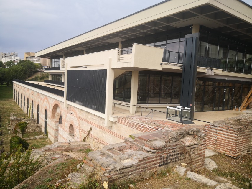 Edificiul Roman cu Mozaic. Sursa foto: Muzeul de Istorie Națională și Arheologie Constanța