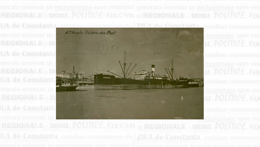 Cargoul „Carpați” în portul Brăila