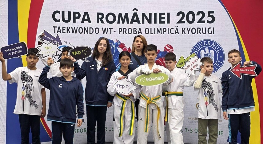 Sursa foto: Facebook (Taekwondo CSC Mihail Kogălniceanu)