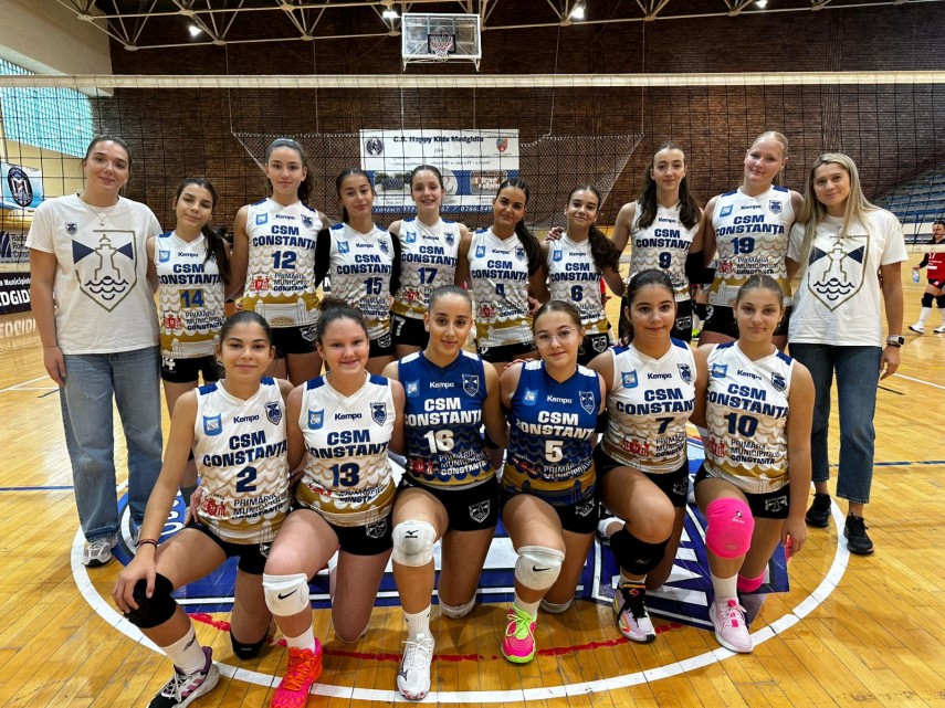 Sursa foto: Facebook (CSM Constanța volei)