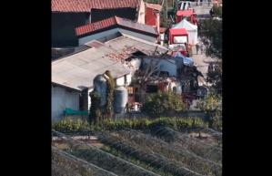 VIDEO. O explozie a ucis carabinieri și a rănit soldați, după ce trei frați au aruncat casa în aer    