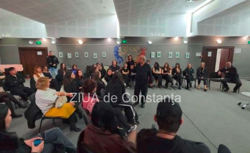 LIVE-TEXT:  Actorul Mihai Gruia Sandu isi da intalnire cu studentii de la Facultatea de Teatru ai Universitatii Ovidius Constanta (FOTO+VIDEO)            