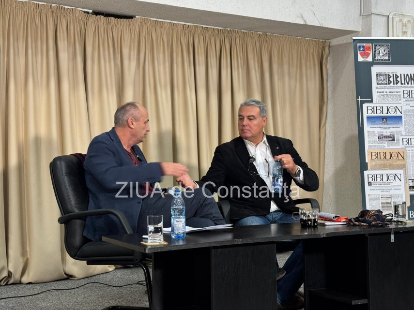 Angelo Mitchievici și Adrian Cioroianu