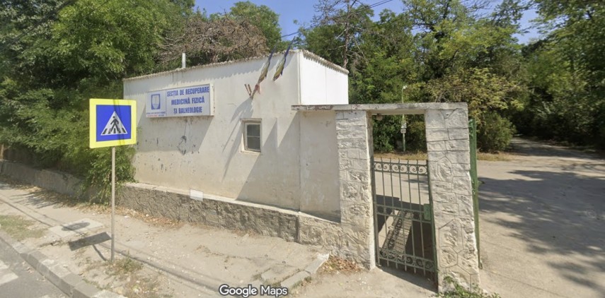 Secția de Recuperare Medicină Fizică și Balneologie din Eforie Sud. Sursă foto: Google Maps