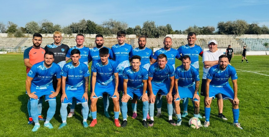 Echipa de seniori a CS Năvodari. Sursa foto: Facebook (CS Năvodari)