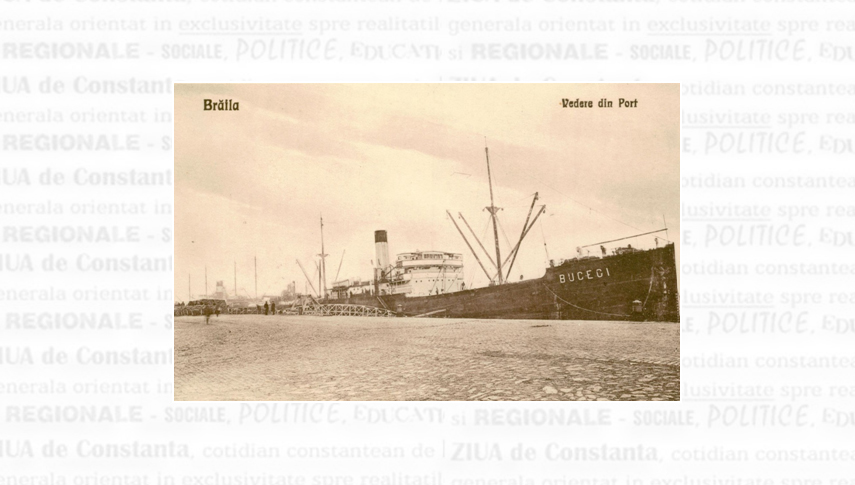 Cargoul „Bucegi” în portul Brăila