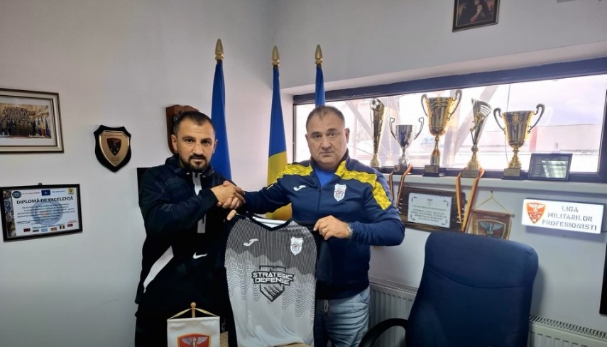 Ionuț Florea și Dănuț Albu. Sursa foto: Facebook (ACS Marina LMP)