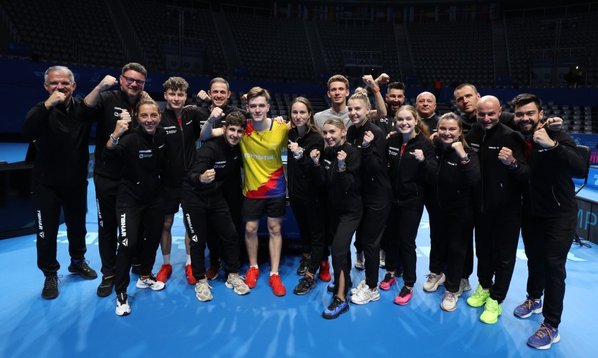Sursa foto: Facebook (Federația Română de Tenis de Masă)
