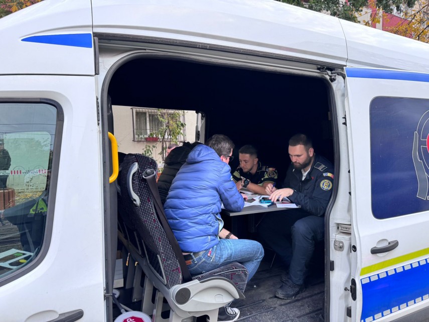 Sursă foto: Facebook/Poliția Capitalei