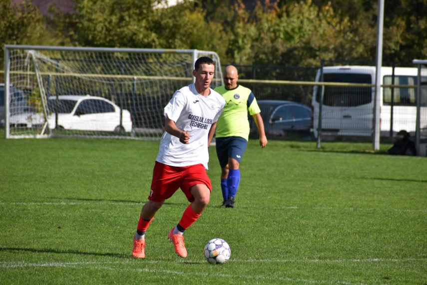 Sparta Techirghiol II – Unirea Eforie Nord, meci cu 11 goluri. Sursa foto: Facebook (CS Sparta Techirghiol)