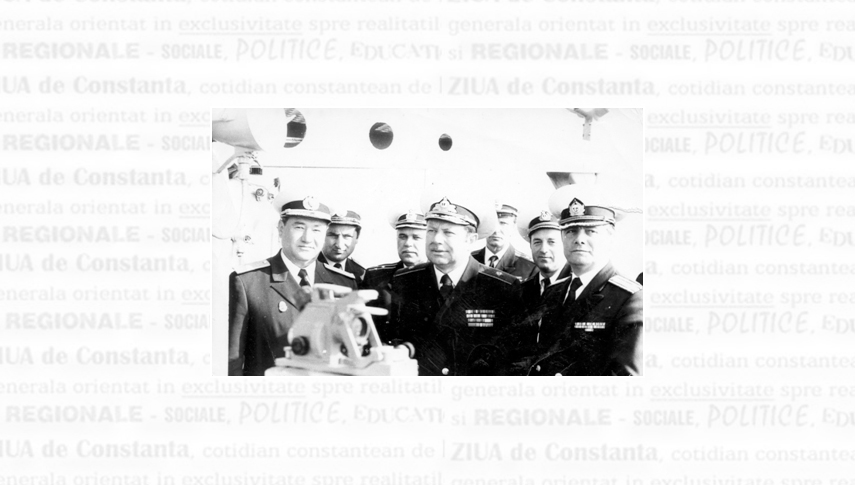 Mai 1983, Sevastopol. La bordul navei BPK, punctul de comandă ambarcat al aplicaţiei navale comune