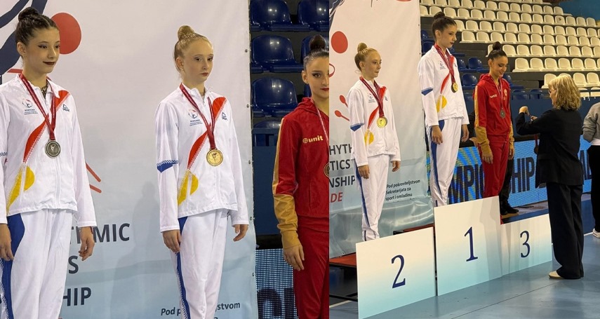 Sursa foto: Facebook (Federația Română de Gimnastică Ritmică)