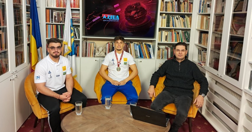 Ștefan și Laurențiu Avram, interviu online la ZIUA de Constanța. Sursa foto: ZIUA de Constanța