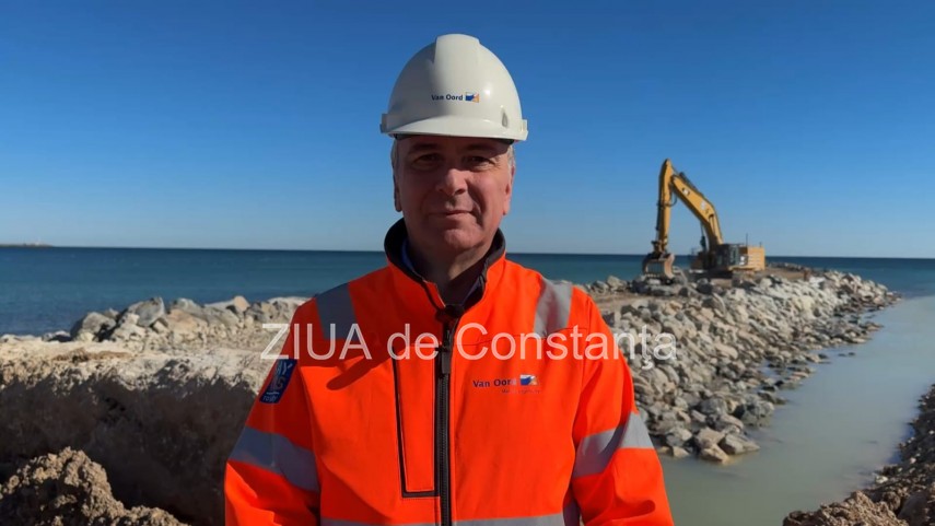 Marius Stamat de la Van Oord Dredging and Marine Contractor BV Rotterdam,