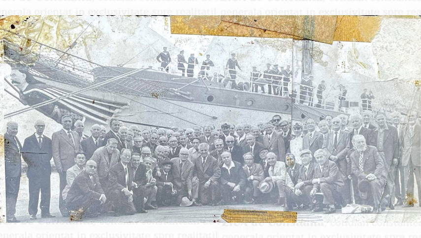 24 septembrie 1979. La întâlnirea unor promoții de maiștri militari de marină în portul Constanța. Colecția Radu Savopol