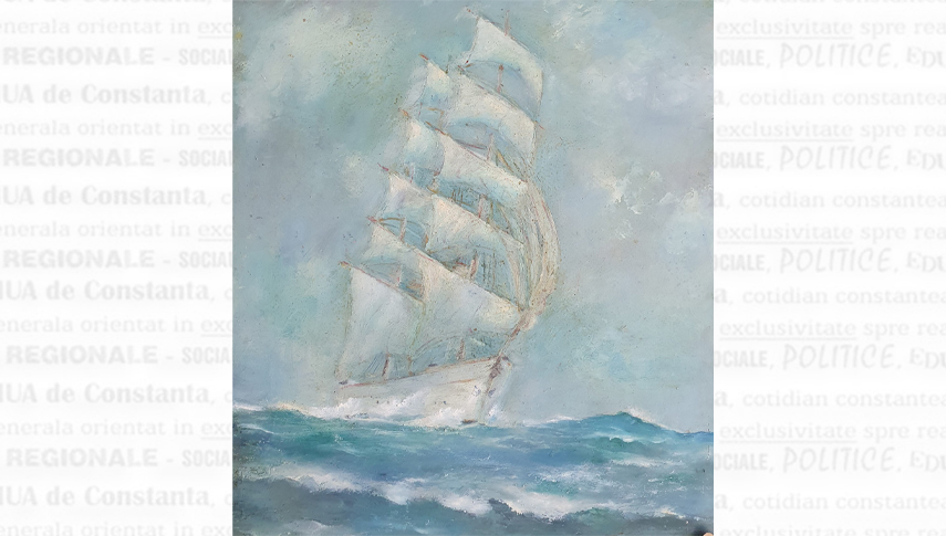 Nava-școală „Mircea”. Pinacoteca Muzeului Național al Marinei Române