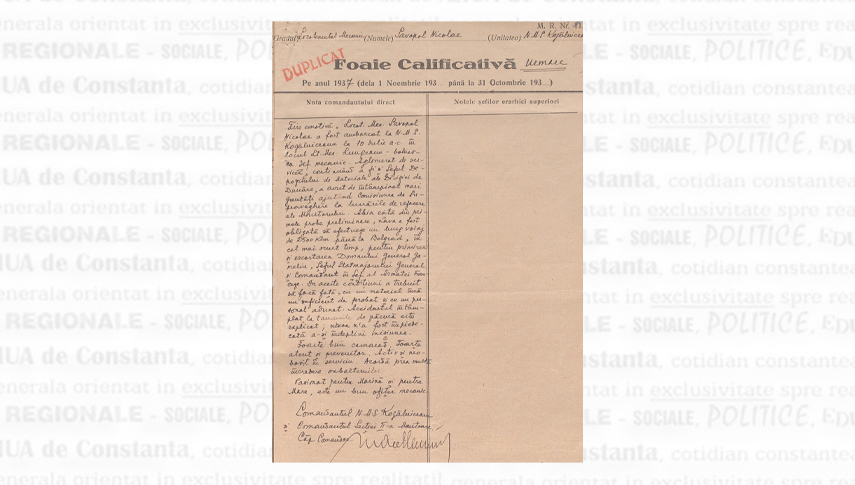 Aprecierile elogioase făcute de căpitan-comandorul Horia Macellariu, comandantul Secției a II-a Monitoare