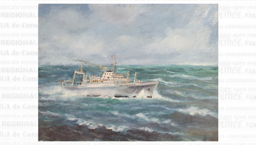 Pescadorul „Marea Neagră”. Pinacoteca Muzeului Național al Marinei Române